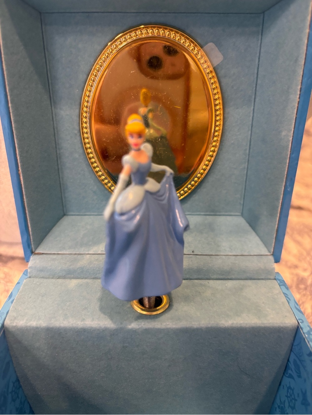 Disney Cinderella music box, cruise edition